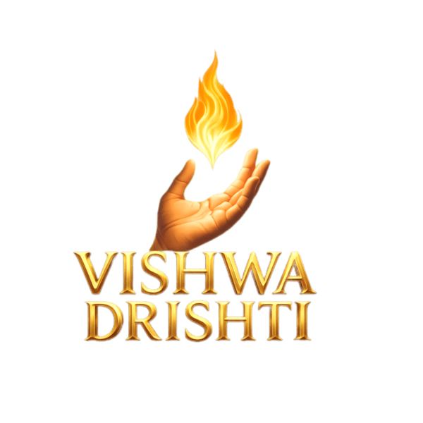 VishwaDrishti Watermark Logo